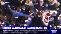 Les failles de sécurité au premier meeting d'Éric Zemmour à Villepinte