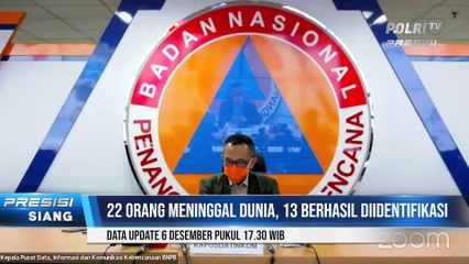 Konpers BNPB Update Semeru