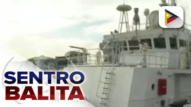 44 meters multi-role response vessel na BRP Malabrigo, ininspeksyon ng PCG at ni Japan Amb. Koshikawa Kazuhiko; fire drill operations at weapon system nito, ipinasilip