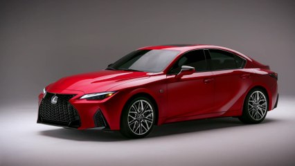 2022 Lexus IS 500 Exterior Design in Studio