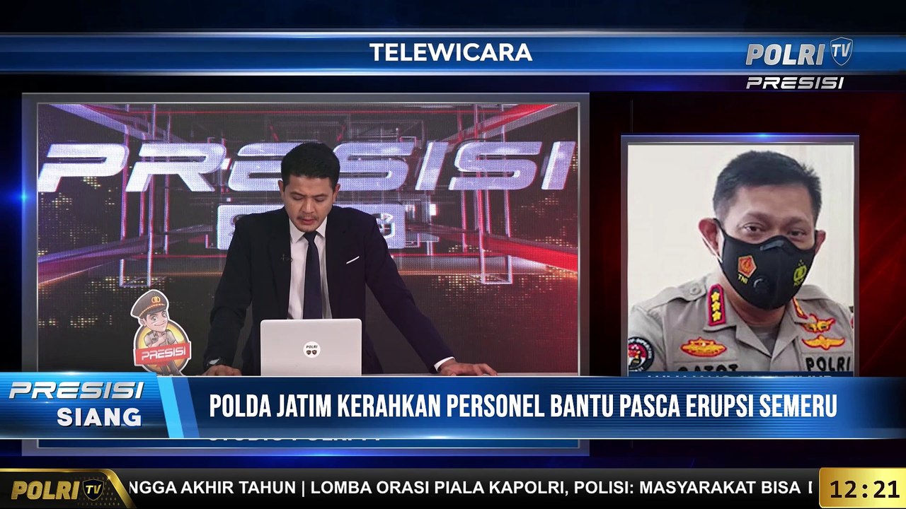 Live Telewicara - Kabid Humas Polda Jatim Kombe...