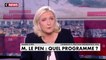 Marine Le Pen : « Je mettrai en place un moratoire pendant trois ans sur tous les sujets sociétaux »