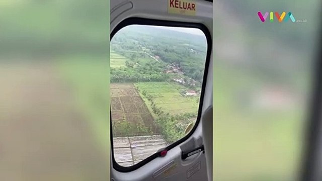 Semeru Masih Erupsi, Kapolri Pantau Alur Lahar dari Udara