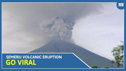 14 killed & dozens of people injured in Indonesia due to the eruption of Semeru volcano