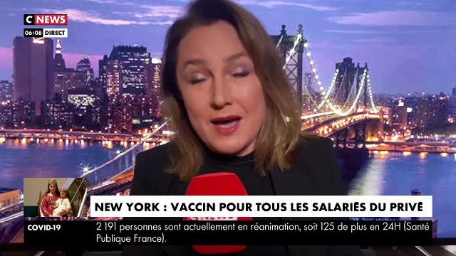 Coronavirus: Le maire de New York Bill de Blasio impose, à compter du 27 décembre, la vaccination obligatoire pour tout les salariés du secteur privé