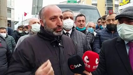 Minübüsçülerden "güzergah" eylemi: Arabamı da yakacağım, kendimi de