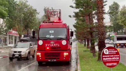 Kuvvetli rüzgar ve sağanak etkili oluyor