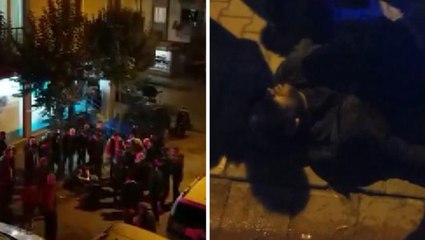 Kadının çığlıklarına koşan mahalleli, yakaladıkları taciz şüphelisini bayıltana kadar dövdü