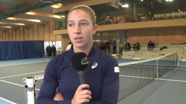 FFT - Le Mag - Interclubs - Tennis Club de Boulogne-Billancourt 2021 - Diane Parry, la finale avec le TCBB... avant l'Open d'Australie !