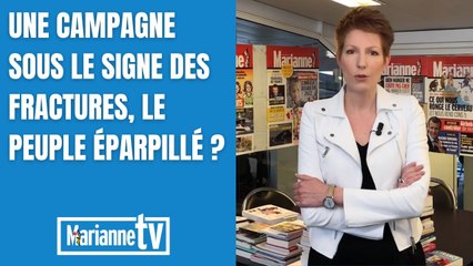 Une campagne sous le signe des fractures, le peuple éparpillé ?