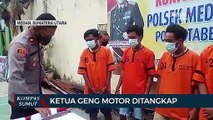 Ketua Geng Motor di Medan Ditangkap