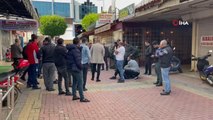 Dolandırıcılık şüphelisi esnaf tarafından yakalanıp kaçmaması için elektrik kablosuyla bağlandı