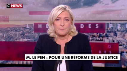 Marine Le Pen : « Je crois qu’il faut maintenir la prescription pour le viol, l’administration de la preuve est impossible au-delà d’un certain délai »