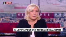 Marine Le Pen : « Le problème c’est que contre le tribunal médiatique, on n’a pas d’avocat (…) Ça gêne toute personne attachée à la justice »