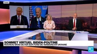 Tensions Russie/Ukraine : rencontre virtuelle entre Biden et Poutine