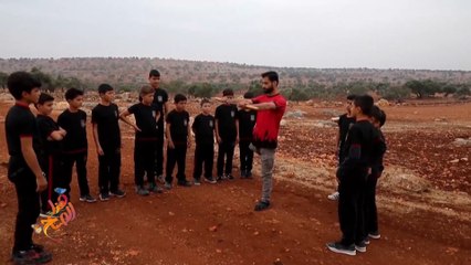 بالكونغ فو.. سوري يتحدى الإعاقة