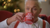 Martin Kemp stars as Father Christmas in COVID booster jab ad