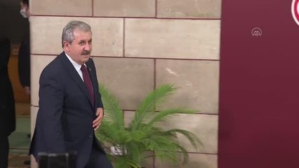 Destici: "PKK'nın siyasi unsurları bir HDP var birde onun yavrusu var. Temelli gidişleri yakındır inşallah diyorum"