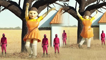 'Squid Game doll shows off dance moves | Things you weren't supposed to see'