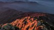 'Aerial footage of IMPECCABLE mountain range in Catalonia, Spain'