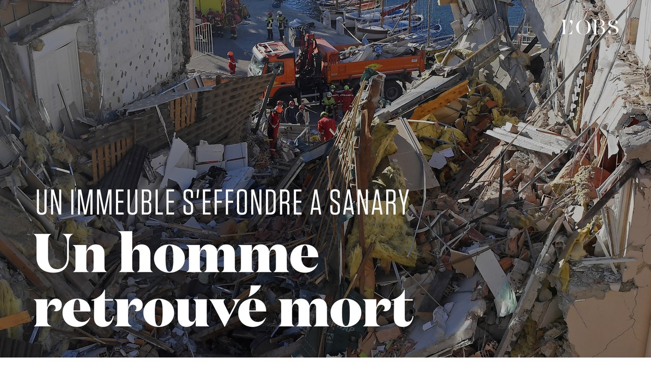 Sanary-sur-Mer : un immeuble s'effondre après une explosion peut-être due à un problème de gaz