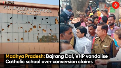 Catholic School Vandalised By Right-Wing Groups IN MP, Four Bajrang Dal Members Detained