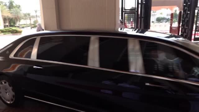 Cumhurbaşkanı Erdoğan, Katar Emiri Şeyh Temim bin Hamed Al Sani tarafından resmi törenle karşılandı