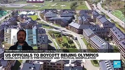 China warns US will 'pay the price' for Olympics diplomatic boycott