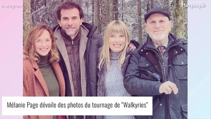 Mélanie Page et Hélène de Fougerolles coincées en pleine nuit : mésaventure dans un froid glacial