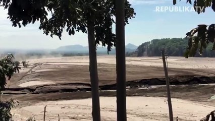 Hawa Panas Masih Terasa di Lokasi Terdampak Erupsi Semeru