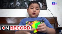 On Record: 5-ANYOS NA ASPIRING SPEED CUBER, KILALANIN!