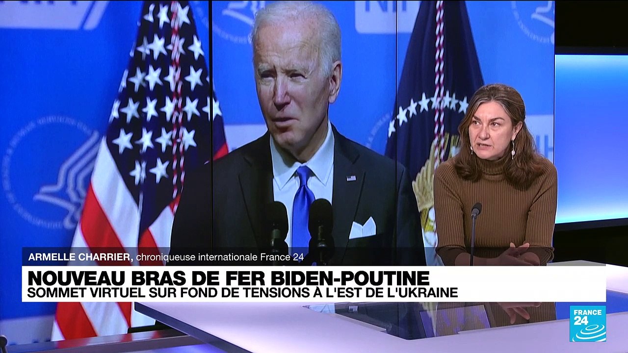 Bras de fer Poutine-Biden sur l'Ukraine : jusqu'où ira la Russie ?