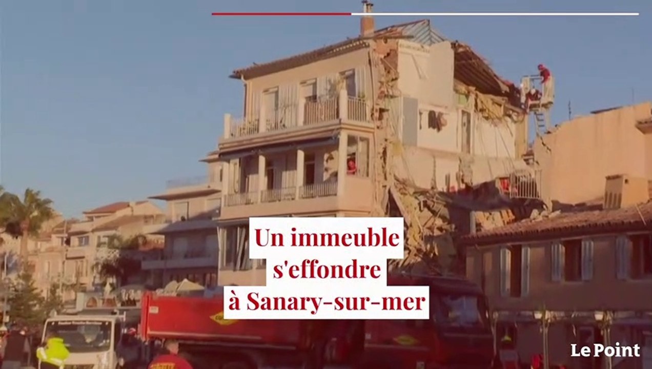Sanary-sur-Mer : l’effondrement d’un immeuble fait un mort