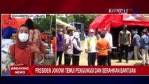 Bantuan Sembako dari Presiden Jokowi Mulai Didistribusikan ke Para Pengungsi Korban Erupsi