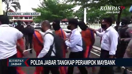 Polda Jabar Tangkap Perampok Maybank