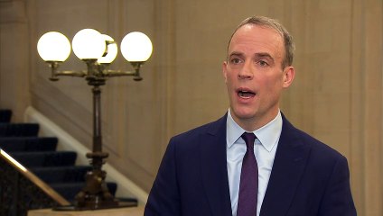 Raab insists he was engaged with Kabul evacuation on holiday