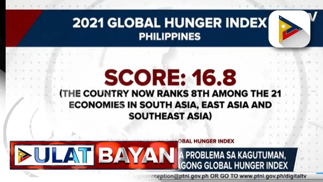 Palasyo, minomonitor ang Omicron variant bago magdesisyon kung ibaba sa Alert Level 1 ang NCR; Pagtugon ng gobyerno sa problema sa kagutuman, tumaas batay sa pinakabagong Global Hunger Index