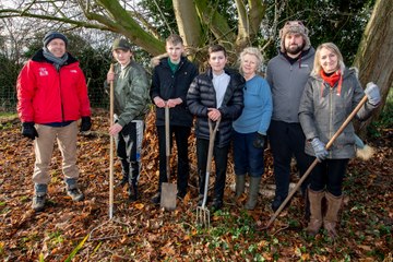 Drone footage of the new trees planted in Old Bolingbroke