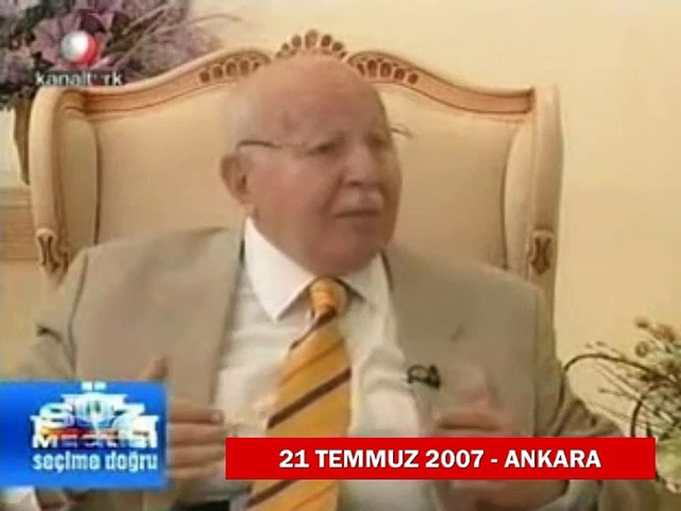 Necmettin Erbakan - Kanal Türk Seçime Doğru - 21.07.2007