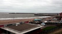 Storm Barra arrives at Roker Beach