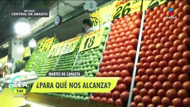 Así los precios de las verduras en la Central de Abasto de la CDMX