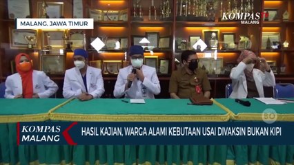 Hasil Kajian, Kebutaan Yang Dialami Warga di Malang Usai Divaksin Bukan KIPI
