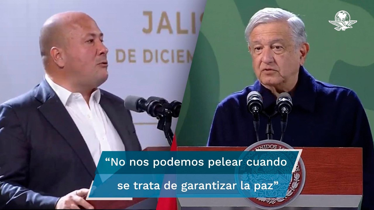 Destaca AMLO buena relación con gobernador de Jalisco en temas de salud y seguridad