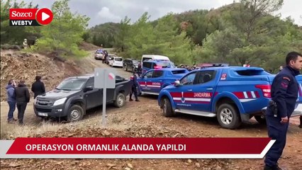 İşte uyuşturucu tacirlerine yapılan baskın anı