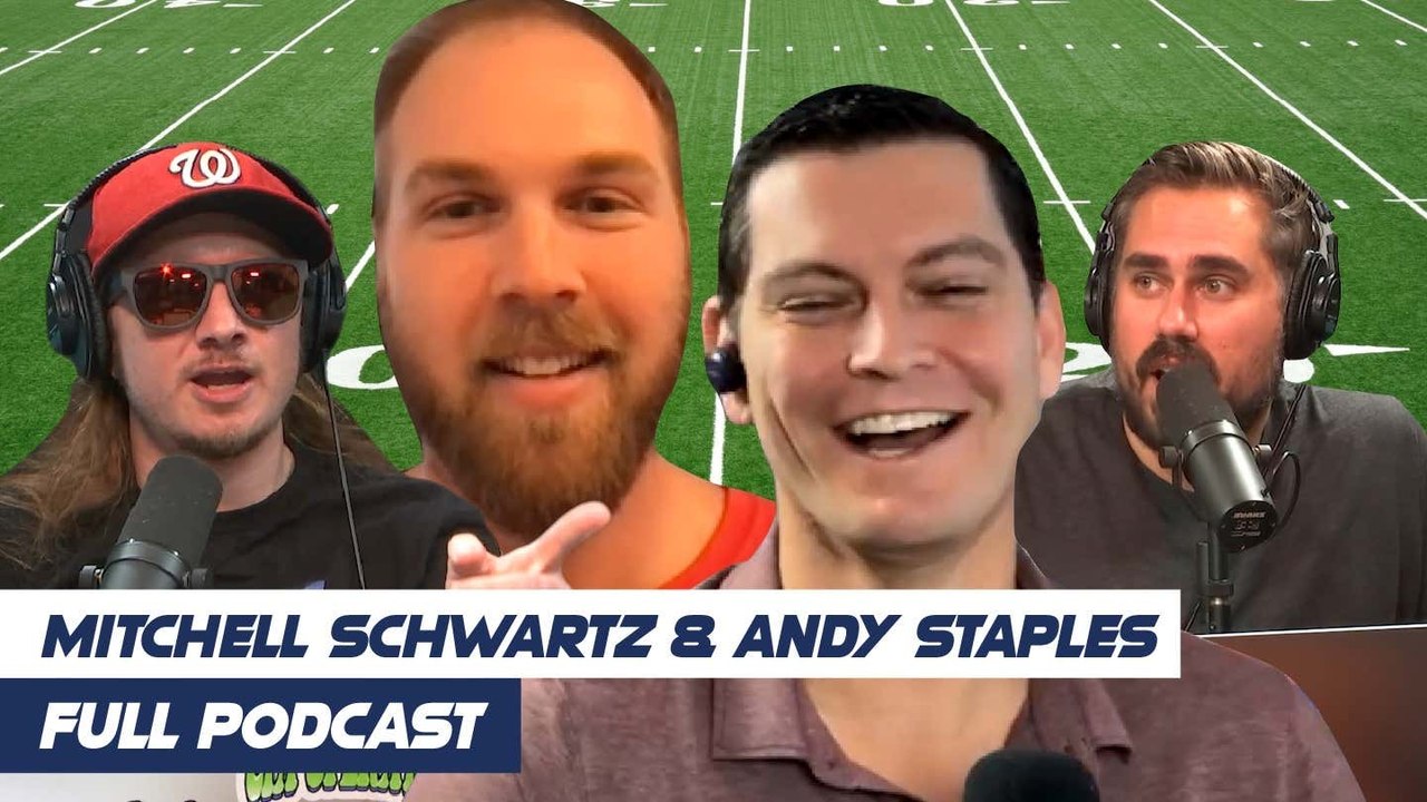 FULL VIDEO EPISODE: CFB w/ Andy Staples, NFL with SB Champion Mitch Schwartz + Hot Seat/Cool Throne