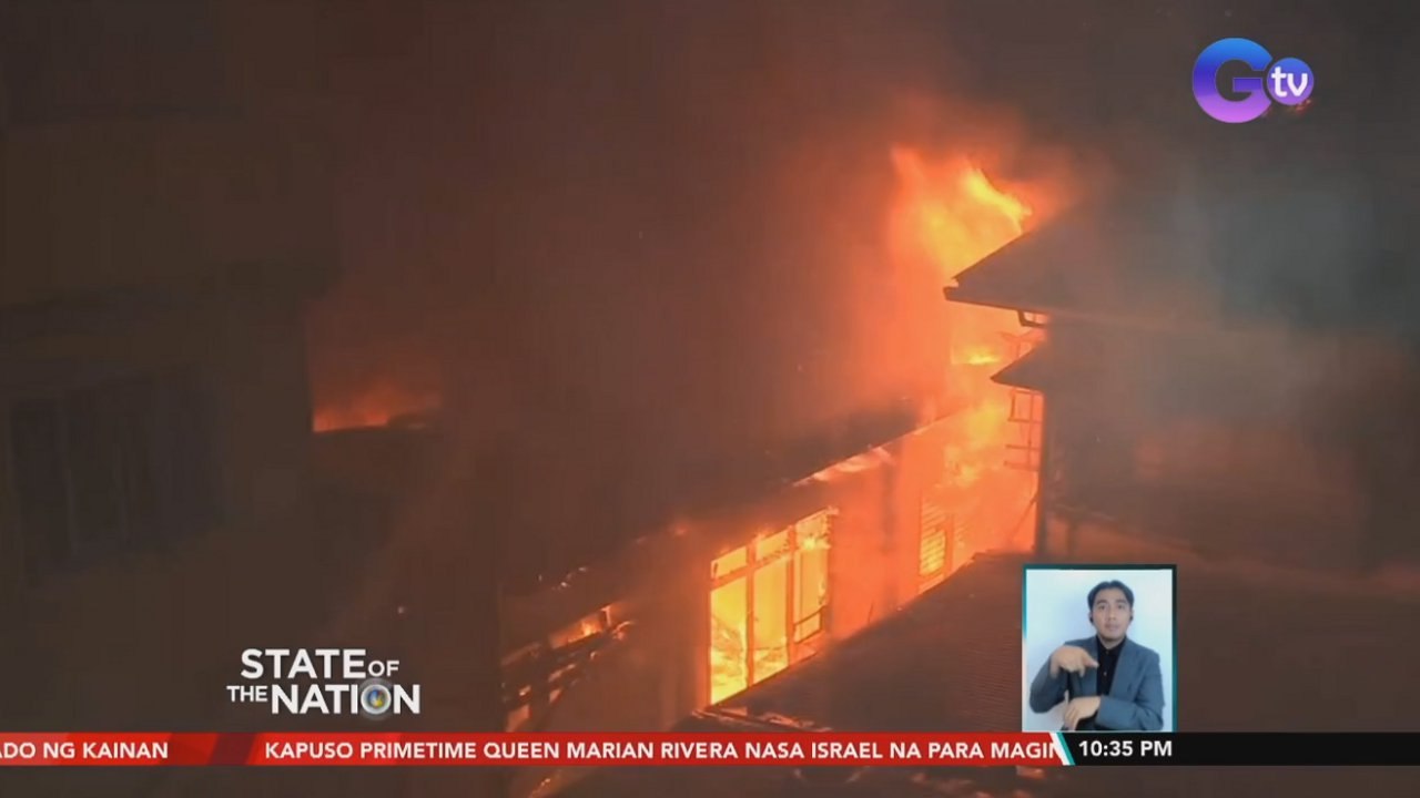 Dalawang magkahiwalay na sunog sa Pasay at Maynila, sumiklab | SONA