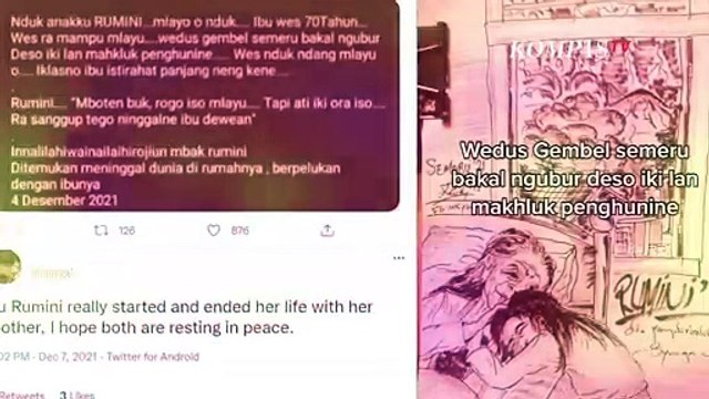 Kisah Rumini dan Ibu Korban Guguran Awan Panas Gunung Semeru, Jadi Sorotan Netizen