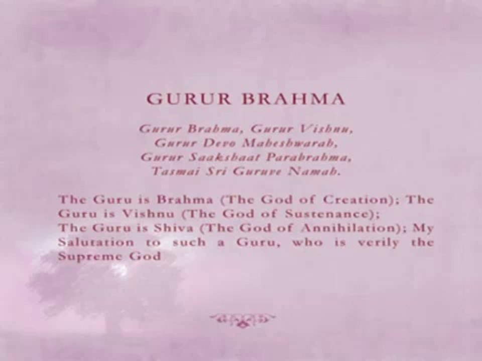 guru vandna