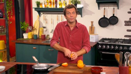 Kaki Ribera del Xùquer farci au mascarpone et spéculoos