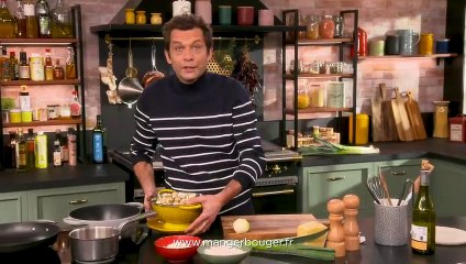 Risotto coques poireaux